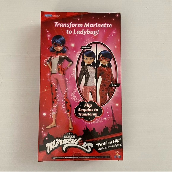 Miraculous “Fashion Flip” Marinette To Ladybug Fashion Doll ~ NEW - Picture 9 of 9